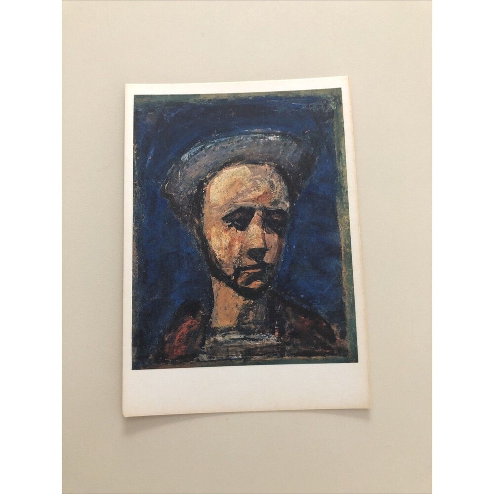 Georges Rouault "The Apprentice" Vintage Postcard 6‎ x 4 Printed in France